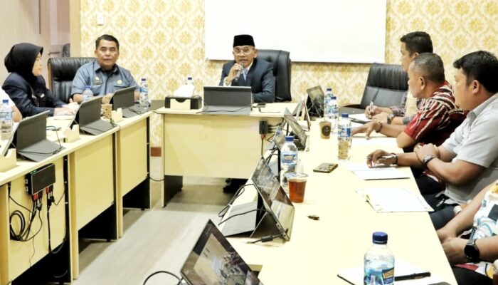 Bupati Simalungun Anton Ahmad Saragih Gelar Rapat Koordinasi & Konsolidasi Waspada Bencana Hydrometereologi
