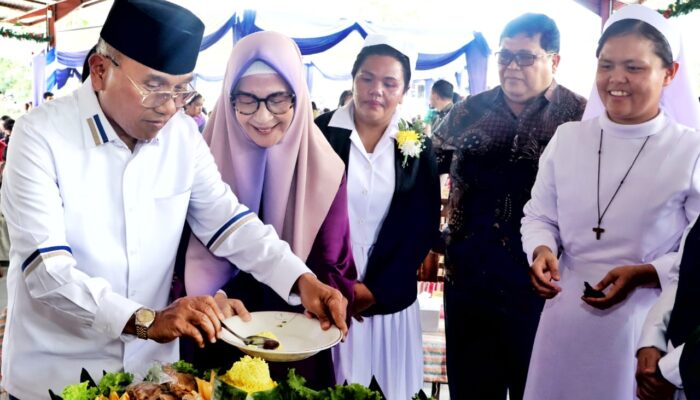 Hadiri Perayaan Natal PARSSI, Bupati Simalungun Berpesan Kepada Anak-anak Agar Tetap Bersabar, Semangat Belajar dan Berdoa