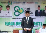 Hadiri Acara Resepsi Hari Amal Bakti Ke-80, Bupati Simalungun Harapkan Kemenag Tetap Menjadi Motor Kerukunan Umat Beragama