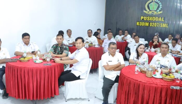 Sinergitas Pemkab Simalungun dan Kodim 0207/Sml, Akan Laksanakan TMMD Ke-127 Tahun 2026