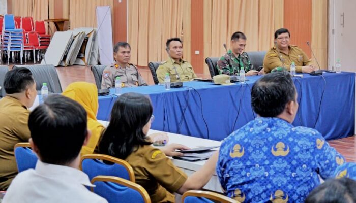 Pemkab Simalungun Gelar Rakon Percepatan Pembangunan Fisik Gerai dan Pergudangan Koperasi Desa/Kelurahan Merah Putih
