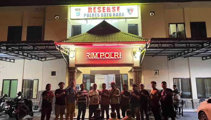 Komplotan Perampok Bersenjata Api Lampung Ditangkap di Batu Bara, Rampasan Rp800 Juta Berhasil Diamankan