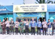 Pantau Mudik dan Stok Pangan, Kapolres Asahan Bersama Forkopimda Turun Langsung ke Lapangan