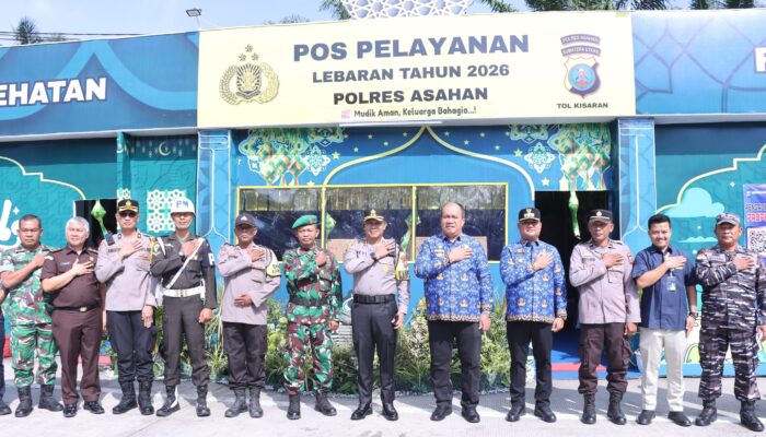 Pantau Mudik dan Stok Pangan, Kapolres Asahan Bersama Forkopimda Turun Langsung ke Lapangan