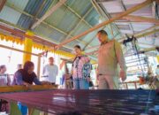 Songket Batu Bara Makin Mendunia, Bupati Tinjau Kampung Tenun “Tonun”