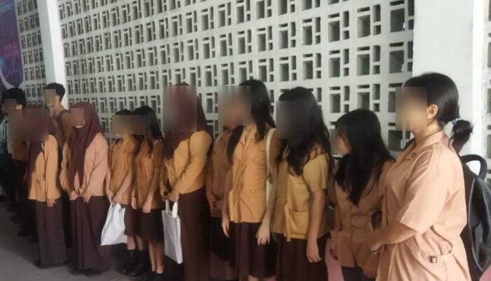Usai Ujian Nongkrong di Mie Gacoan, Puluhan Pelajar SMP–SMA di Siantar Terjaring Patroli Dinas Pendidikan