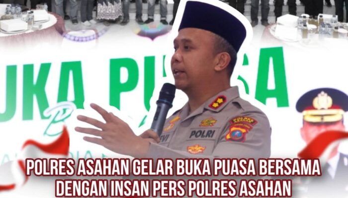 Kapolres Asahan AKBP Revi Nurvelani Buka Puasa Bersama Insan Pers, Perkuat Sinergi dan Silaturahmi