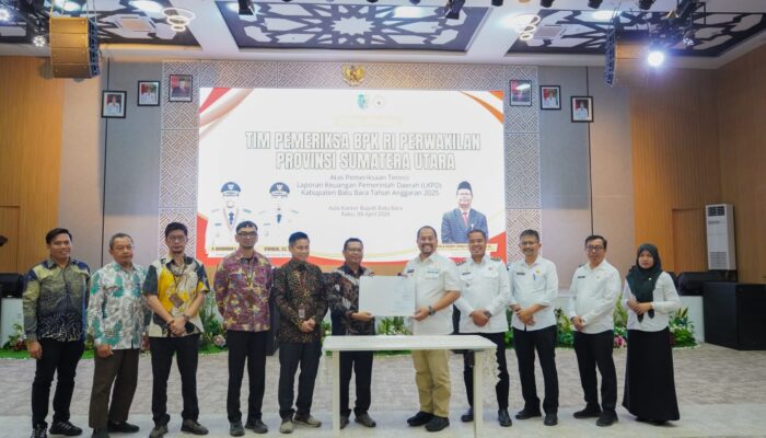 Bupati Batu Bara Pimpin Entry Meeting Pemeriksaan LKPD oleh BPK Sumut