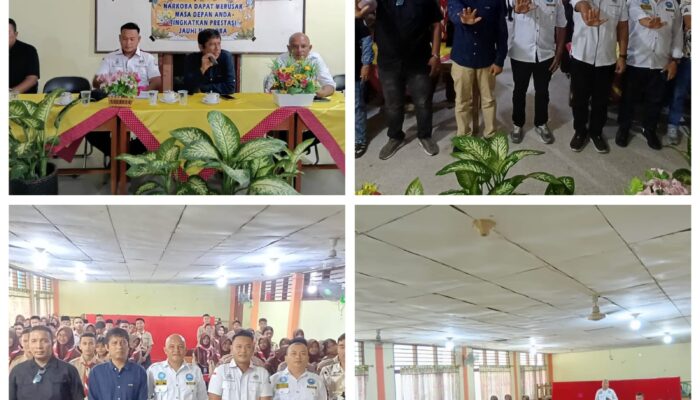 GANN dan Satresnarkoba Polres Batu Bara Sosialisasi Anti Narkoba di Sekolah, Cegah Pelajar Terjerumus