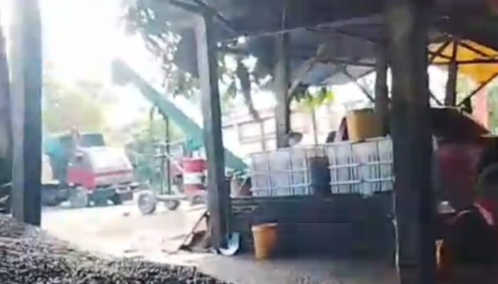 Gudang PKO di Petatal Disorot Warga, Diduga Belum Berizin dan Beroperasi Terbuka