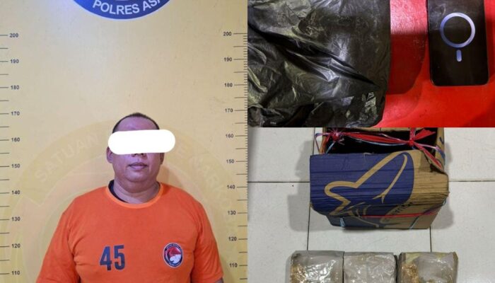 Satres Narkoba Polres Asahan Gagalkan Peredaran 5 Kg Sabu di Silau Laut, Satu Kurir Diamankan