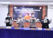 Satres Narkoba Polres Asahan Gagalkan Peredaran 10 Kg Sabu dan 1.500 Vape Diduga Mengandung Etomidate