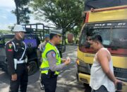 Satlantas Polres Batu Bara Gelar Operasi Gabungan SADAR Pajak Kendaraan Bermotor