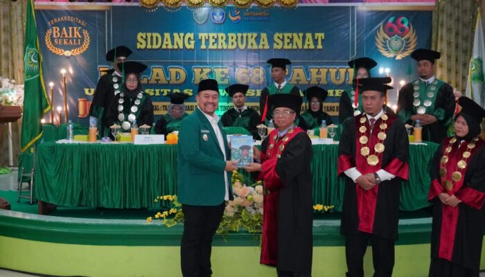 Bentuk Dukungan Terhadap Kemajuan Pendidikan Islam di Sumut, Bupati Baharuddin Hadiri Peringatan Milad ke–68 UNIVA Medan