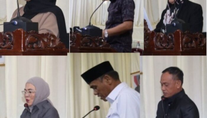 Fraksi DPRD Batu Bara Sampaikan Pandangan Umum terhadap Ranperda Batra Berjaya
