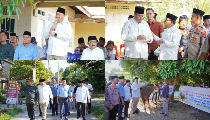 Bupati Baharuddin Apresiasi Bantuan Hewan Kurban Presiden Prabowo untuk Masyarakat Batu Bara