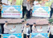 Polsek Air Putih Gelar Jumat Berkah, Salurkan Bansos untuk Warga dan Awak Media di Batu Bara