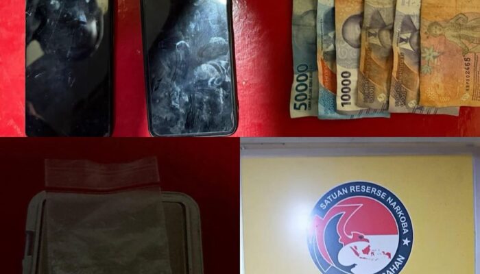 Satres Narkoba Polres Asahan Gerebek Rumah Pengguna Sabu di Air Batu, Dua Tersangka Diamankan