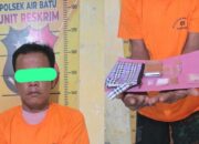 Terima Laporan Masyarakat, Polsek Air Batu Tangkap Pengedar Sabu di Kebun Sawit Asahan