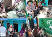 Kapolsek Talawi Sampaikan Belasungkawa dan Santunan kepada Keluarga Wartawan Senior Ucok Kodam