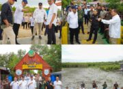 Bupati Batu Bara Pimpin Penanaman Mangrove dan Tinjau Pembangunan Kawasan Nelayan Modern