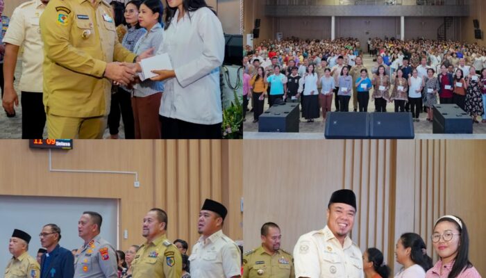 Bupati Batu Bara Serahkan Insentif 540 Guru Sekolah Minggu, Ajak Perkuat Pendidikan Karakter dan Perangi Narkoba