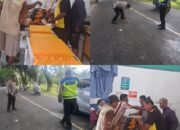 Dump Truck Alami Gangguan Kemudi, Dua Pengendara Sepeda Motor Luka Parah