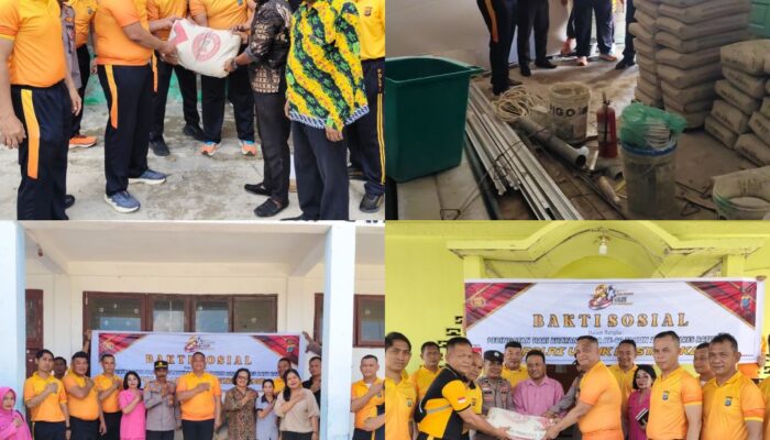 Sambut Hari Bhayangkara ke-80, Polres Batu Bara Salurkan Bantuan Material Pembangunan untuk Yayasan Pendidikan Keagamaan