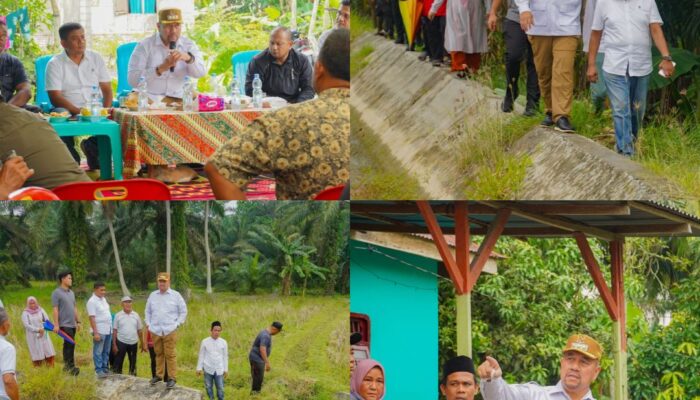 Bupati Batu Bara Tinjau Irigasi di Desa Sei Muka, Siapkan Langkah Konkret Dukung Produktivitas 200 Hektare Lahan Pertanian