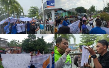 Diguyur Hujan, Massa Tetap Bertahan: Desak Copot Kalapas Labuhan Ruku dan Ungkap Kematian Warga Binaan