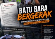 Desak Transparansi, Forum Batu Bara Bergerak, Minta DPRD Panggil Kalapas Labuhan Ruku