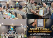 Humas Polres Asahan Raih Penghargaan Kapolda Sumut atas Prestasi Publikasi Media Sosial