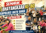Kapolres Batu Bara Perkuat Sinergi Bersama Pemkab dan Insan Pers pada Peringatan Hari Bhayangkara ke-80