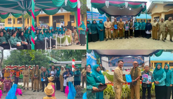 Desa Tanjung Muda Terima Tim Monitoring Desa Percontohan Tertib Administrasi PKK Tingkat Sumut