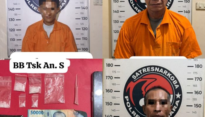 Satresnarkoba Polres Batu Bara Ungkap Tiga Kasus Peredaran Sabu, Tiga Pengedar Diamankan