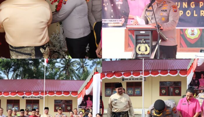 Kapolres Batu Bara Resmikan Gedung Baru Polsek Lima Puluh, Perkuat Pelayanan Kepolisian kepada Masyarakat