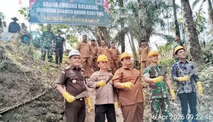 Groundbreaking Jembatan di Nagori Bosar Galugur: Dorong Akses dan Perekonomian Masyarakat
