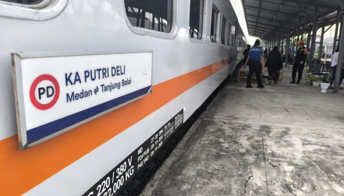KA Putri Deli Sempat Berhenti Usai Berangkat, KAI Tegaskan Kereta Api Tidak Tergelincir