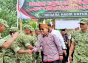 Bupati Simalungun Bersama Forkopimda Hadiri Peresmian Jembatan Garuda dan Air Bersih oleh Presiden RI