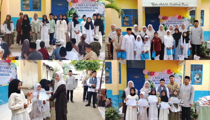 UPT SD Negeri 28 Indrapura Gelar Peringatan Maulid Nabi Muhammad SAW 1448 H