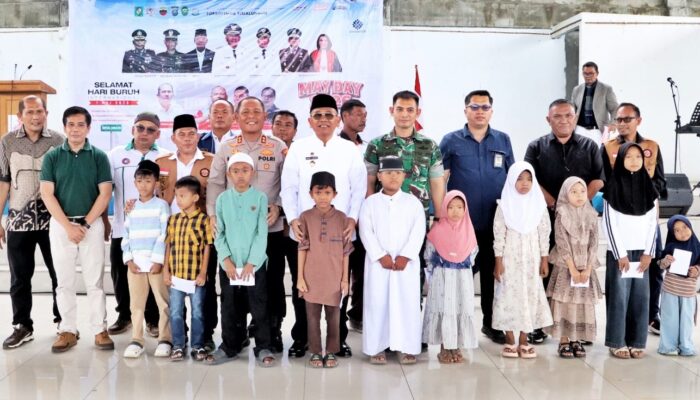 Santunan Anak Yatim Hingga Penyerahan Klaim BPJS Ketenagakerjaan Meriahkan Peringatan May Day di Simalungun