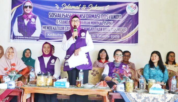 Ketua Tim Pembina Posyandu Kabupaten Simalungun: Posyandu Sudah Bertransformasi Pelayanan 6 Siklus Hidup