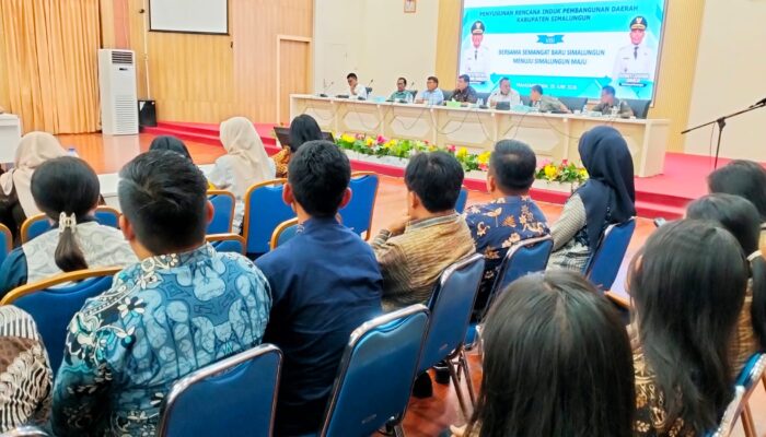 Pemkab Simalungun Gelar Rapat Penyusunan Rencana Induk Pembangunan Daerah