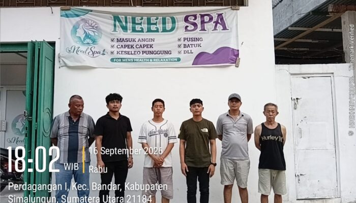 Soal Pemberitaan Dugaan Judi Tembak Ikan Berkedok SPA, Polsek Bandar Huluan Cek Lokasi