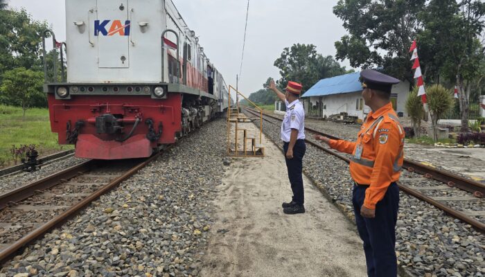Ternak Masuk Jalur KA, KAI Sumut Ingatkan Risiko Keselamatan hingga Kerugian Pemilik