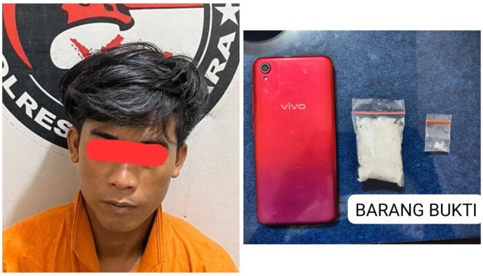 Miliki Sabu, Pria Berprofesi Nelayan Diamankan Satresnarkoba Polres Batu Bara