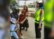 Polres Batu Bara Gelar Strong Point Pagi, Lancarkan Arus Lalu Lintas dan Jaga Keselamatan Pelajar