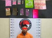 Satresnarkoba Polres Batu Bara Amankan Pria Asal Asahan, Sita 80 Butir Pil Ekstasi dan Vape Getar