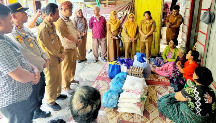 Pemkab Simalungun Salurkan Bantuan dan Tinjau Langsung Banjir di Haranggaol Horisan