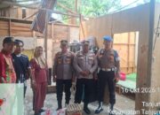 Rumah Nelayan Rusak Diterjang Angin, Kapolsek Talawi Turun Beri Bantuan